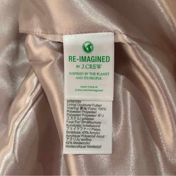 J Crew Coat Chateau Parka Italian Stadium Cloth Nello Gori in Tan - Picture 3 of 9